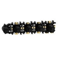 Встраиваемая часть термостата Almar Modular 3 положения черный матовый E176911