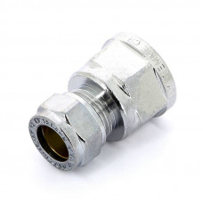 Муфта обжимная хромированная Tiemme 12x1/2 ВР 1130059