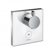 Термостат hansgrohe ShowerSelect Glass Highflow с выводом для душа внешняя часть 15735400 Термостат hansgrohe ShowerSelect Glass Highflow с выводом для душа внешняя часть 15735400