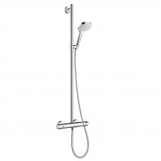 Душевая система hansgrohe Croma Select E SemiPipe Multi с термостатом без верхнего душа 27248400 Душевая система hansgrohe Croma Select E SemiPipe Multi с термостатом без верхнего душа 27248400