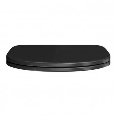 Сиденье для унитаза Kerama Marazzi Pompei черный глянцевый PO.seat.01\BLK