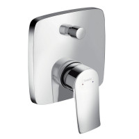Смеситель для душа Hansgrohe Metris на 2 потребителя внешняя часть 31454000
