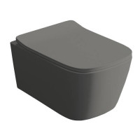 Унитаз подвесной Artceram A16 The.Reel Saniglaze 36х52 см grigio oliva ASV006 15 00