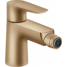 Смеситель для биде hansgrohe Talis E со сливным гарнитуром шлифованная бронза 71720140