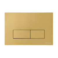 Панель смыва TECE TECEspring S нержавеющая сталь gold PVD S240511