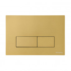 Панель смыва TECE TECEspring S нержавеющая сталь gold PVD S240511