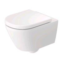 Унитаз подвесной Duravit D-Code Rimless 370х540 мм белый 29030900212