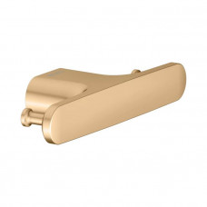 Крючок для полотенец Keuco Edition 400 двойной подвесной brushed brass 11515250000