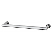 Полотенцесушитель водяной Margaroli 621/G 470 мм Matt Black Brushed Nickel 621G470PO