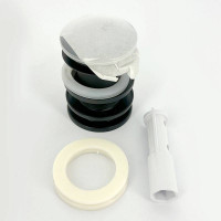 Выпуск McAlpine 60 мм с пробкой выход 1 1/4 черный матовый CWP60-CB-MB