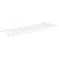 Полка для полотенец Hansgrohe AddStoris 648 мм белый матовый 41751700 Полка для полотенец Hansgrohe AddStoris 648 мм белый матовый 41751700