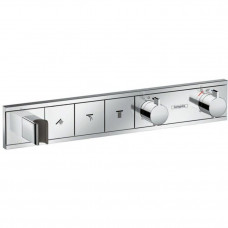 Термостат hansgrohe RainSelect скрытого монтажа для 3 потребителей с держателем хром 15356000
