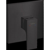 Комплект смеситель для душа Hansgrohe Metropol матовый черный 32565670 / 01800180