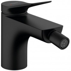 Смеситель для биде Hansgrohe Vivenis однорычажный со сливным гарнитуром матовый черный 75200670