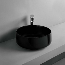 Раковина накладная Artceram Cognac 35х16 см черный матовый COL004 17 00