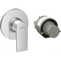 Смеситель для душа Hansgrohe Rebris E встраиваемый комплект на 1 потребитель хром 72658000