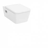 Унитаз подвесной hansgrohe EluPura Original Q 540х360 мм безободковый с сиденьем 60208450