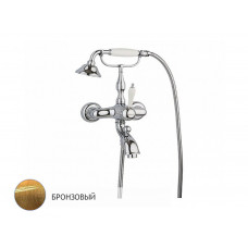 Смеситель для ванны с душевым набором Margaroli Classica 1004 Old Brass RU1004AA01BR Смеситель для ванны с душевым набором Margaroli Classica 1004 Old Brass RU1004AA01BR