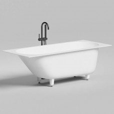 Ванна встраиваемая Salini Ornella Kit 170х70х60 см S-Sense белый глянцевый 102413G