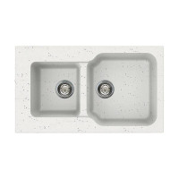 Кухонная мойка Omoikiri Maru 86-2-EV Tetogranit 86x50 см эверест 4993290