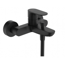 Смеситель для ванны и душа Hansgrohe Rebris S однорычажный встраиваемый черный матовый 72443670