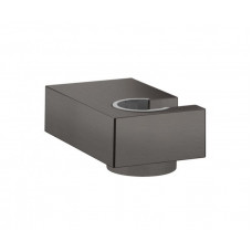 Держатель ручного душа Hansgrohe Porter E шлифованный черный хром 28387340 Держатель ручного душа Hansgrohe Porter E шлифованный черный хром 28387340