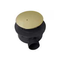 Сифон для душевого поддона Kerasan Retro 90 мм золото 905691
