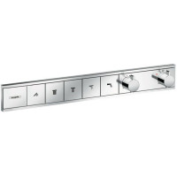 Термостат скрытого монтажа Hansgrohe RainSelect для 5 потребителей хром 15384000