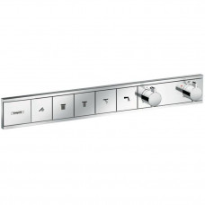 Термостат скрытого монтажа Hansgrohe RainSelect для 5 потребителей хром 15384000 Термостат скрытого монтажа Hansgrohe RainSelect для 5 потребителей хром 15384000