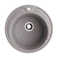Кухонная мойка Omoikiri Tovada 51-GR Artgranit 51x51 см Leningrad Grey 4993367