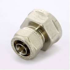 Муфта обжимная никелированная Tiemme 16x3/4 ВР 1600035
