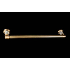 Полотенцедержатель Boheme Murano Cristal 60 см бронза 10902-CRST-BR