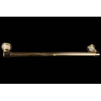 Полотенцедержатель Boheme Murano Cristal 60 см золото 10902-CRST-G