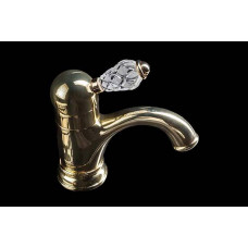Смеситель для раковины Boheme Crystal золото 281-CRST Смеситель для раковины Boheme Crystal золото 281-CRST