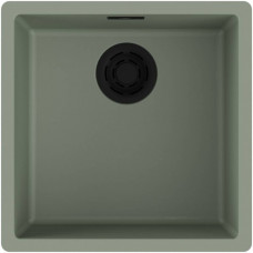 Кухонная мойка Omoikiri Yamakawa 45-Integra-WG Artceramic 45.6 x 45.6 см wind green 4997247 Кухонная мойка Omoikiri Yamakawa 45-Integra-WG Artceramic 45.6 x 45.6 см wind green 4997247