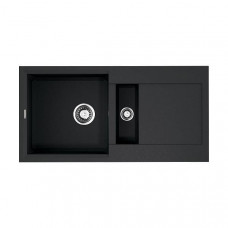 Кухонная мойка Omoikiri Sakaime 86-2 Tetogranit 86x46.5 см черный 4993117
