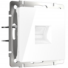 Розетка Ethernet RJ-45 cat. 6A экранированная (белый) W5120101