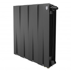 Радиатор биметаллический Royal Thermo PianoForte 500 8 секций нижнее подключение Noir Sable 1682393 Радиатор биметаллический Royal Thermo PianoForte 500 8 секций нижнее подключение Noir Sable 1682393