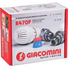 Комплект для подключения радиаторов Giacomini термостатический прямой DN15 PN10 R470FX013 Комплект для подключения радиаторов Giacomini термостатический прямой DN15 PN10 R470FX013