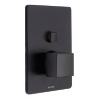 Внешняя часть смесителя для душа Bossini Cube Z00063.073 Черный матовый