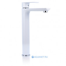 Смеситель для раковины Aquanet Arctic высокий хром/белый AF520-11СW Смеситель для раковины Aquanet Arctic высокий хром/белый AF520-11СW