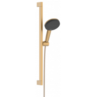 Душевой гарнитур Hansgrohe Raindance Alive Select S 625 мм Ø125 мм шлифованная бронза 24600140