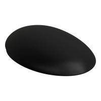 Сиденье для унитаза Laufen Alessi One 48.1x35x10.7 см с микролифтом черный матовый 8.9297.1.716.000.1