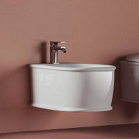 Биде подвесное Artceram Atelier 52х37 см 1 отв. белый ATB001 01 00