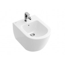 Биде подвесное Villeroy & Boch Subway 2.0 375x565x280 мм Альпийский белый 54000001