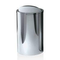 Корзина для белья Decor Walther DW 121 35x58 см напольная сталь полированная 0610770