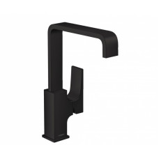 Смеситель для раковины Hansgrohe Metropol 230 Push-Open черный матовый 32511670