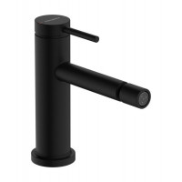 Смеситель для биде Hansgrohe Tecturis S со сливным гарнитуром матовый черный 73201670