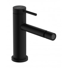 Смеситель для биде Hansgrohe Tecturis S со сливным гарнитуром матовый черный 73201670