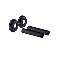 Комплект декоративных трубок SR Rubinetterie Old Style L70 x Ø18-20-1/2 чёрный матовый 0497-1500V07S Комплект декоративных трубок SR Rubinetterie Old Style L70 x Ø18-20-1/2 чёрный матовый 0497-1500V07S